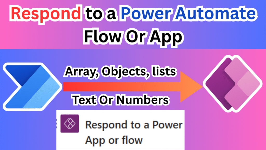 Respond to Power Automate Flow Or Power Apps 2025
