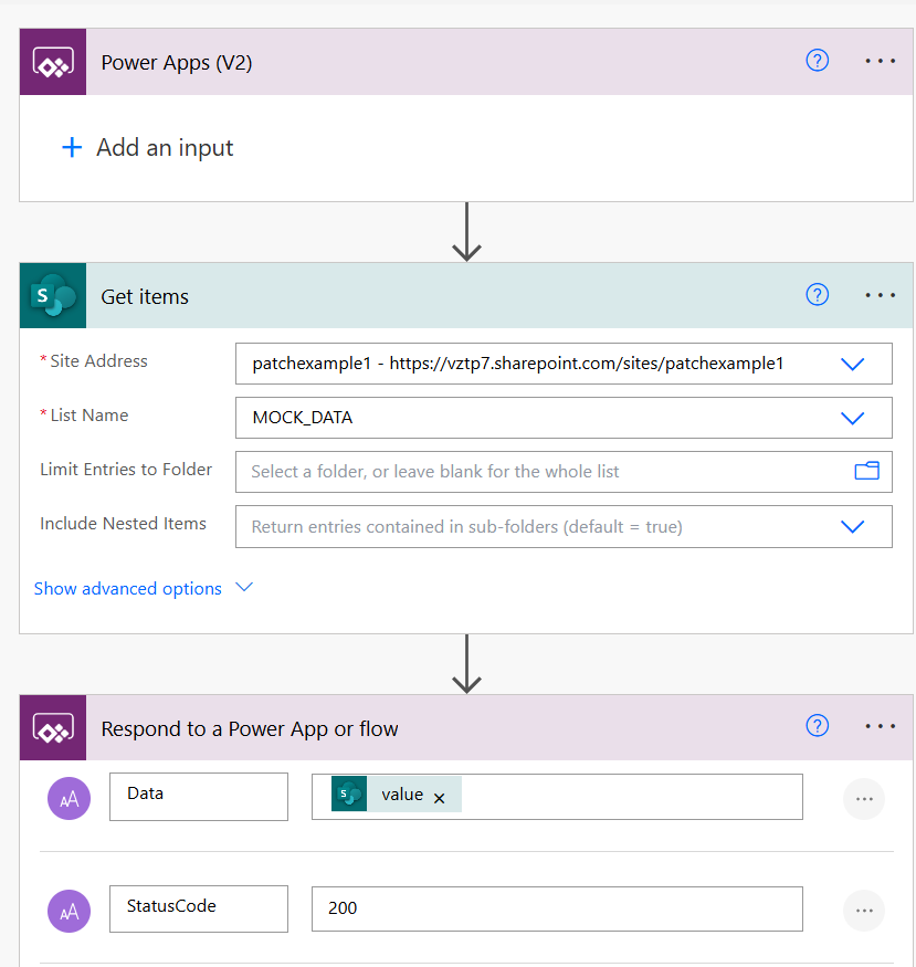 Respond to Power Automate Flow Or Power Apps