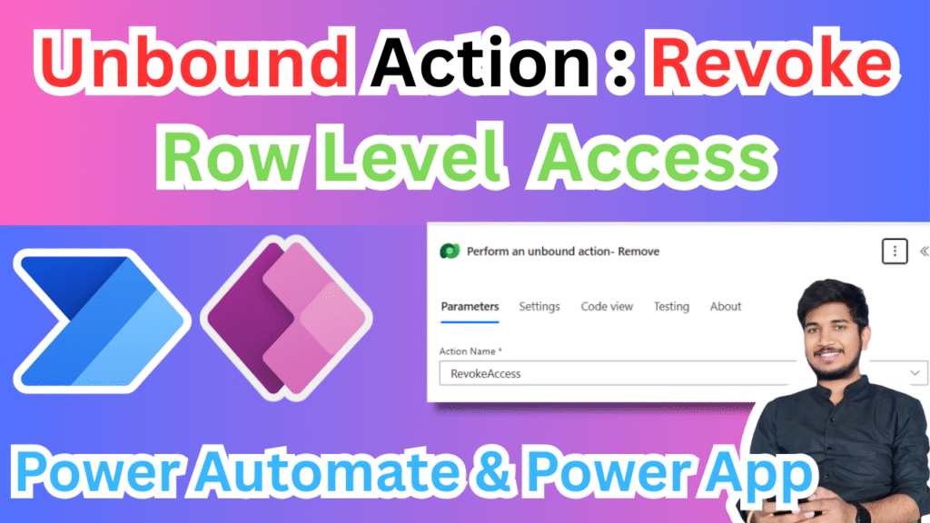 Unbound Action: Revoke Row Level Access
