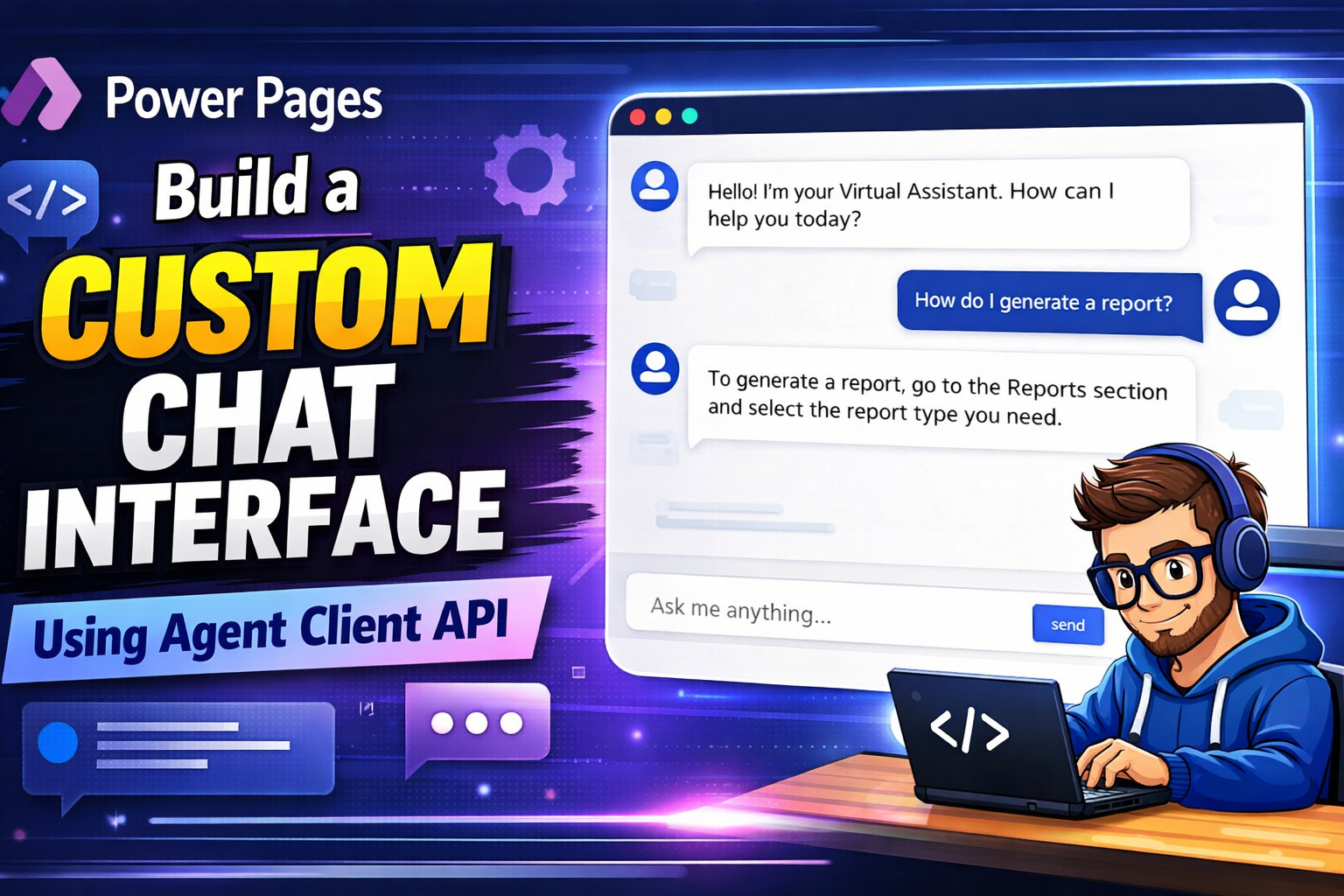 Create a Custom Chat Interface Using Agent Client API