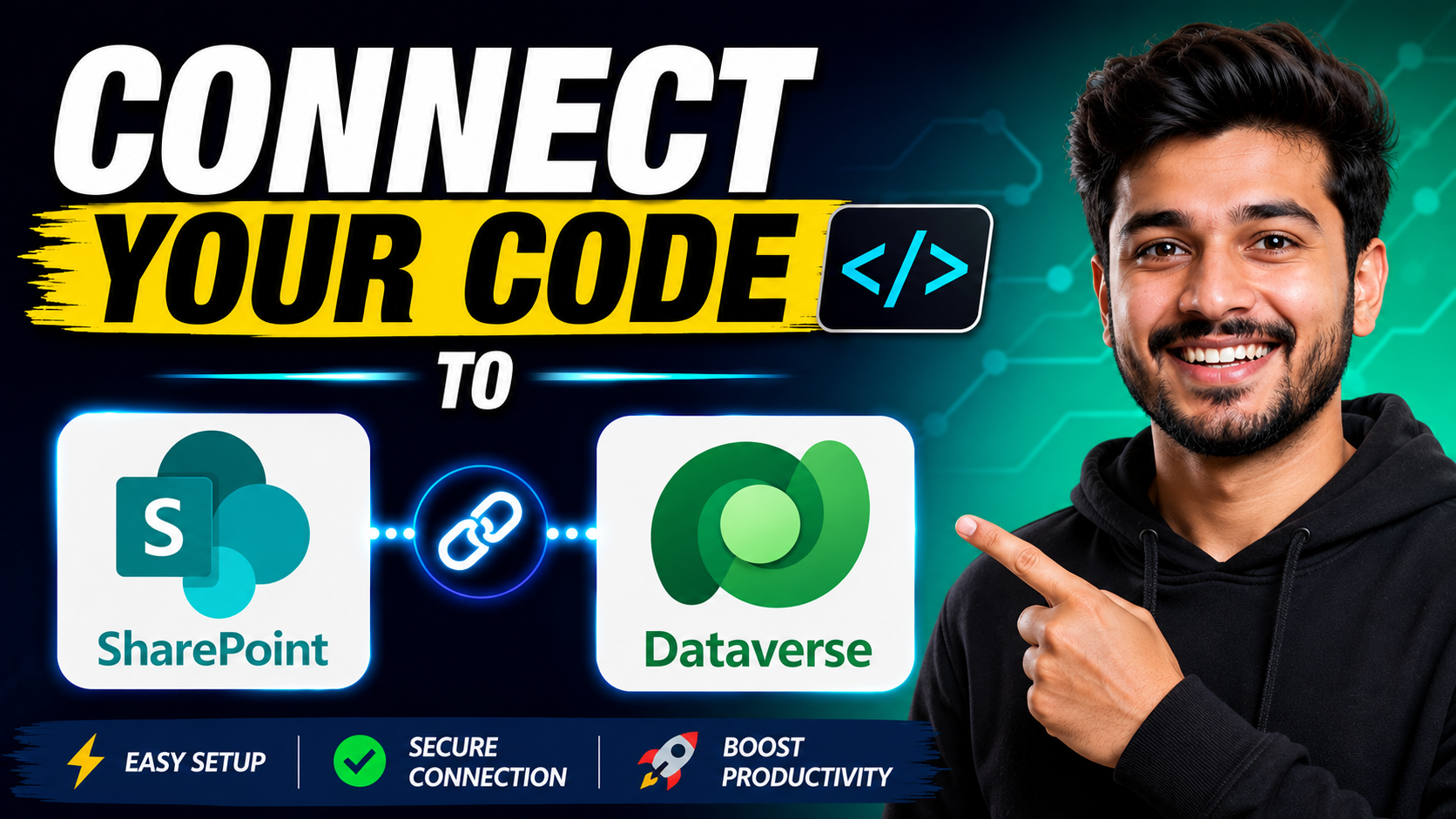 Connect your code app to Dataverse & SharePoint