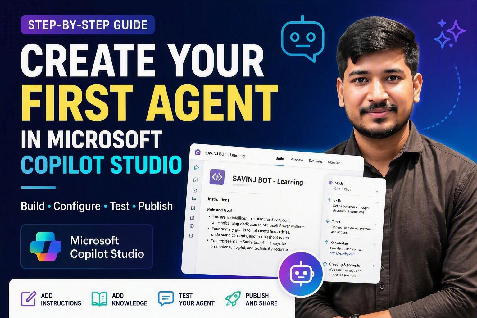 Create your first agent in Microsoft Copilot Studio