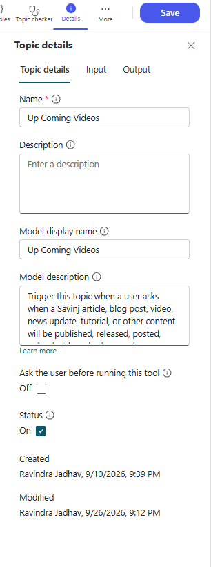 SharePoint Get items output assigned to a Copilot Studio table variable
Show more lines